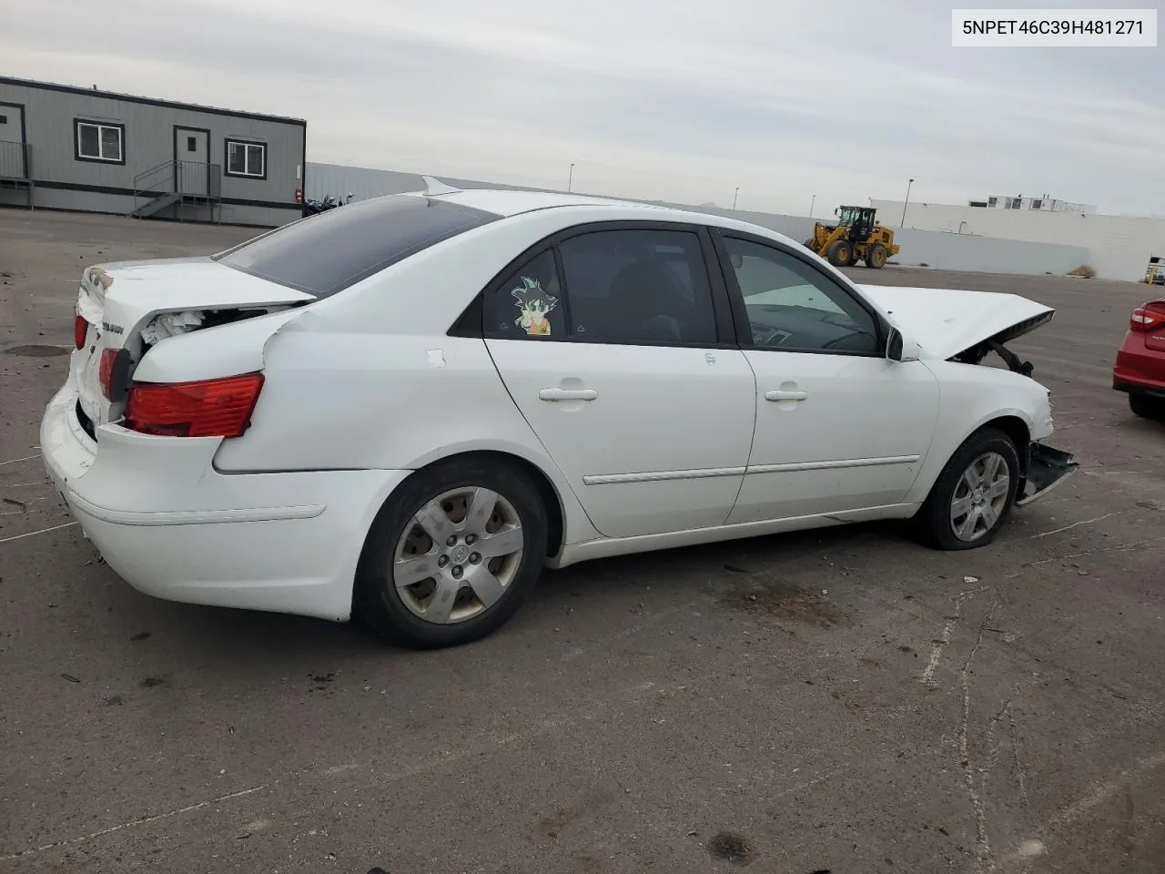 2009 Hyundai Sonata Gls VIN: 5NPET46C39H481271 Lot: 77615264