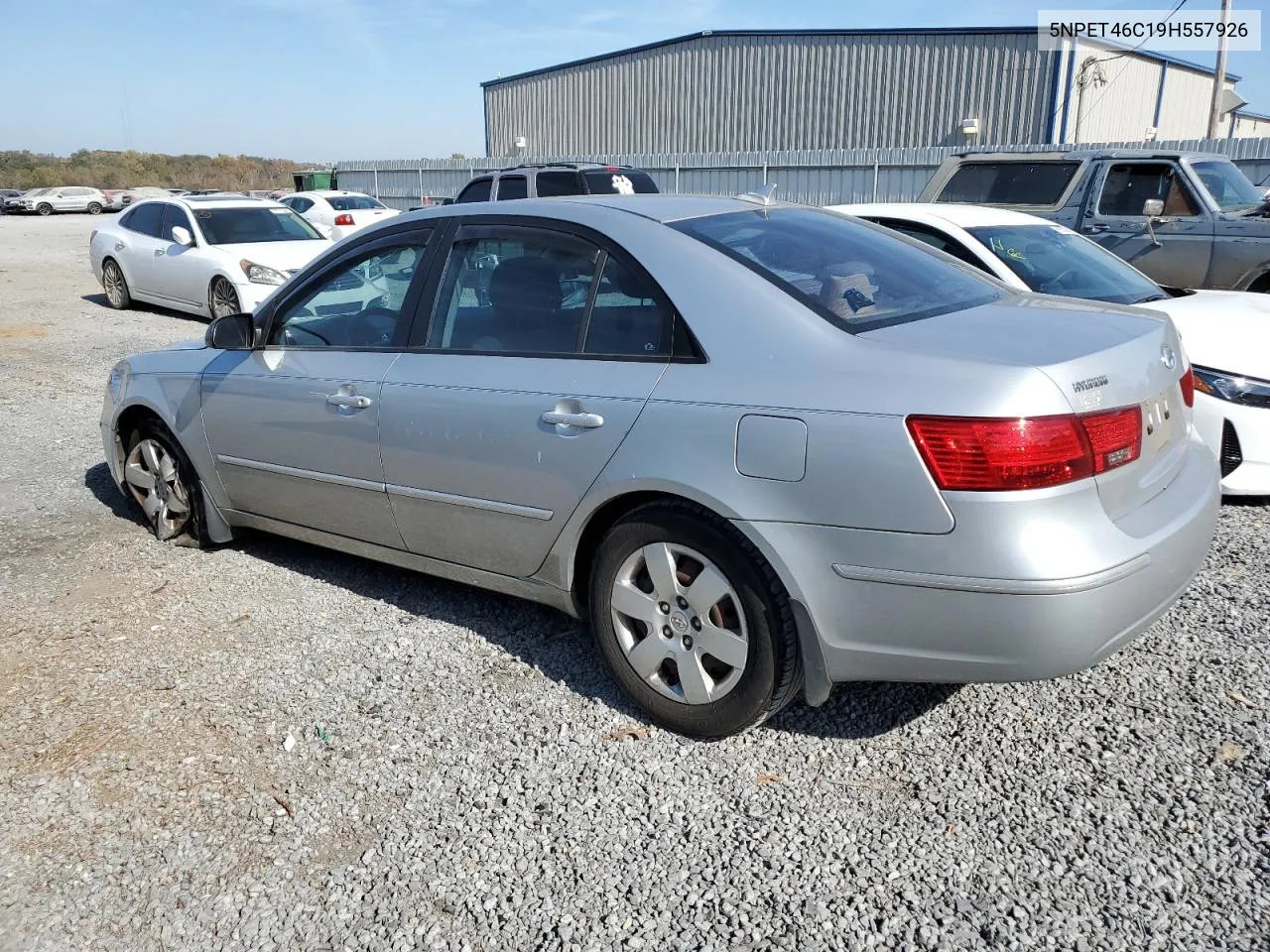 2009 Hyundai Sonata Gls VIN: 5NPET46C19H557926 Lot: 78006404