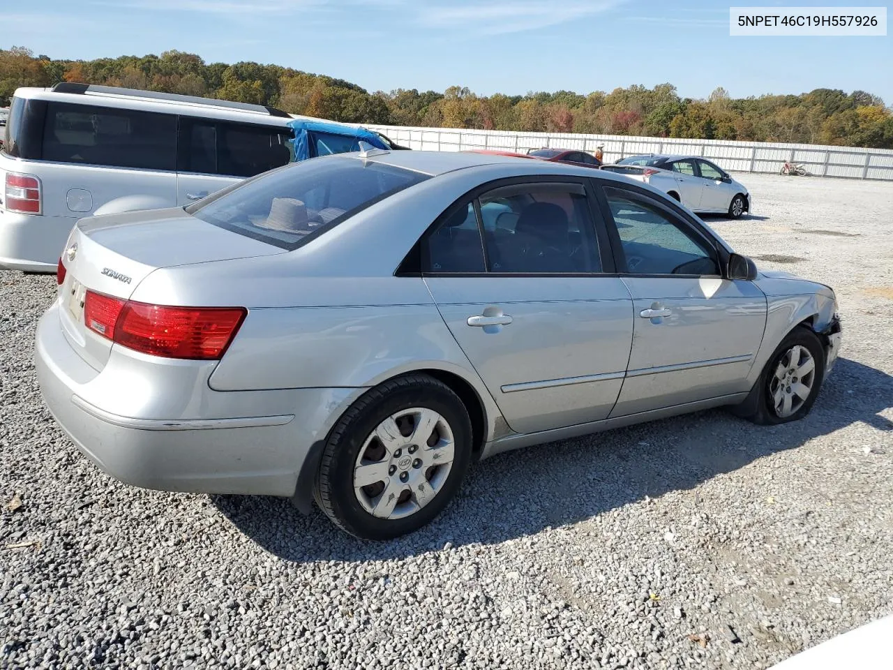 2009 Hyundai Sonata Gls VIN: 5NPET46C19H557926 Lot: 78006404