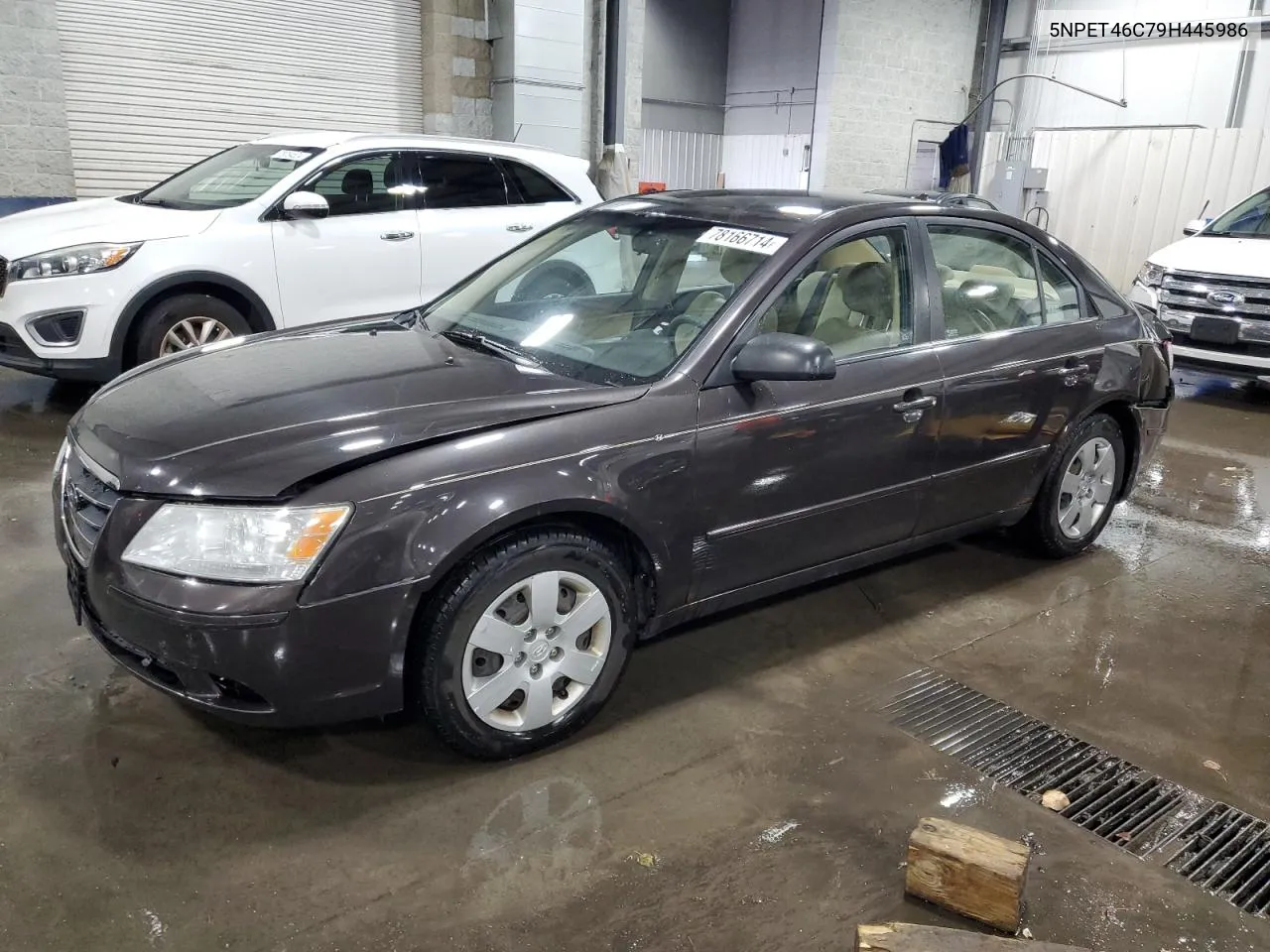 2009 Hyundai Sonata Gls VIN: 5NPET46C79H445986 Lot: 78166714