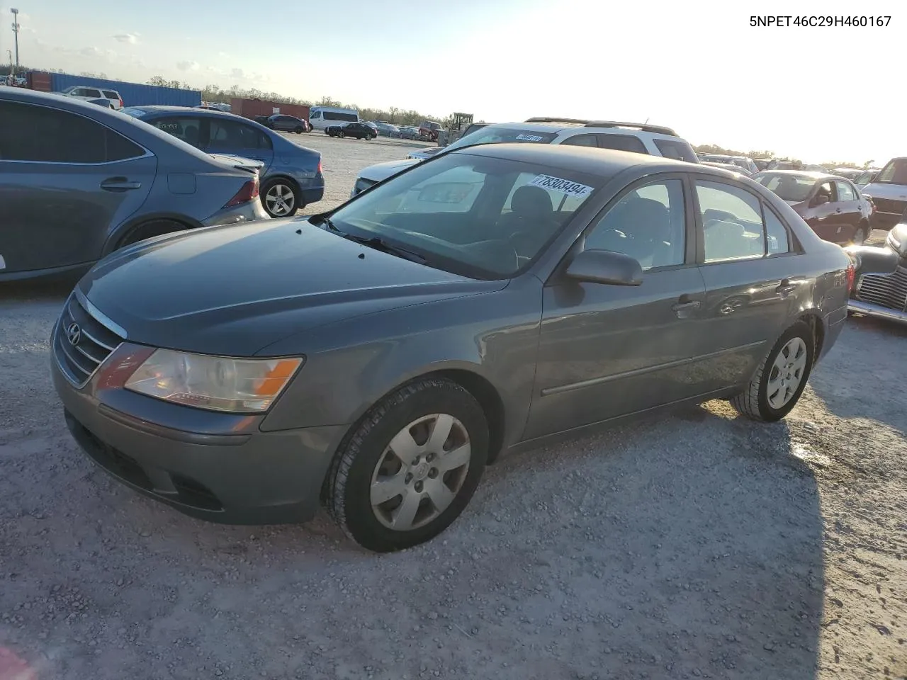 2009 Hyundai Sonata Gls VIN: 5NPET46C29H460167 Lot: 78303494