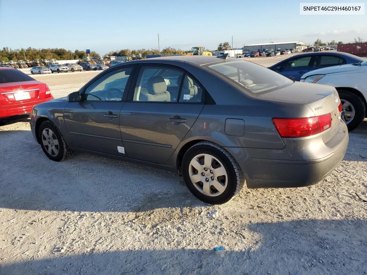 2009 Hyundai Sonata Gls VIN: 5NPET46C29H460167 Lot: 78303494