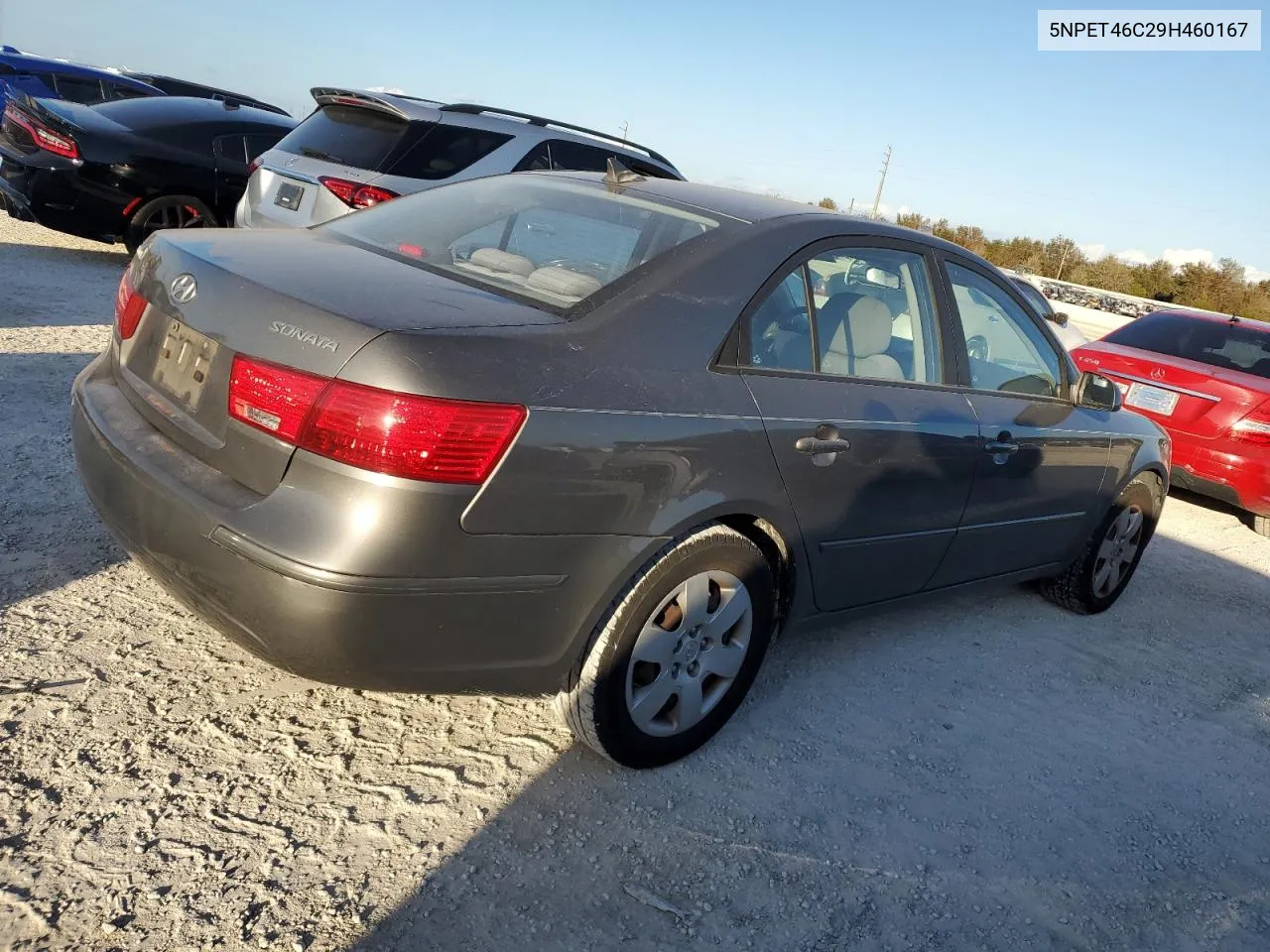 2009 Hyundai Sonata Gls VIN: 5NPET46C29H460167 Lot: 78303494