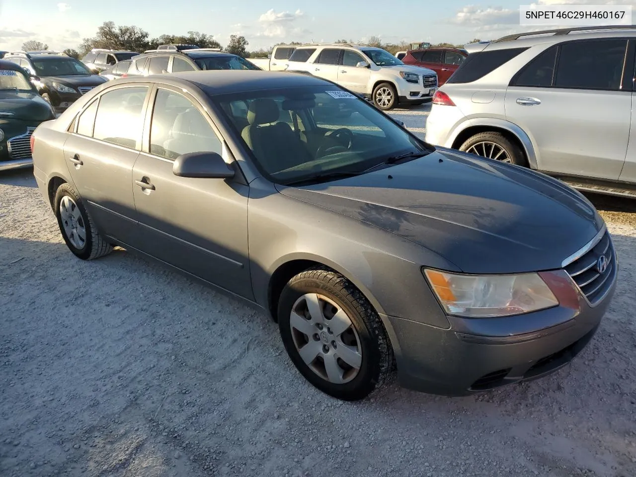 2009 Hyundai Sonata Gls VIN: 5NPET46C29H460167 Lot: 78303494