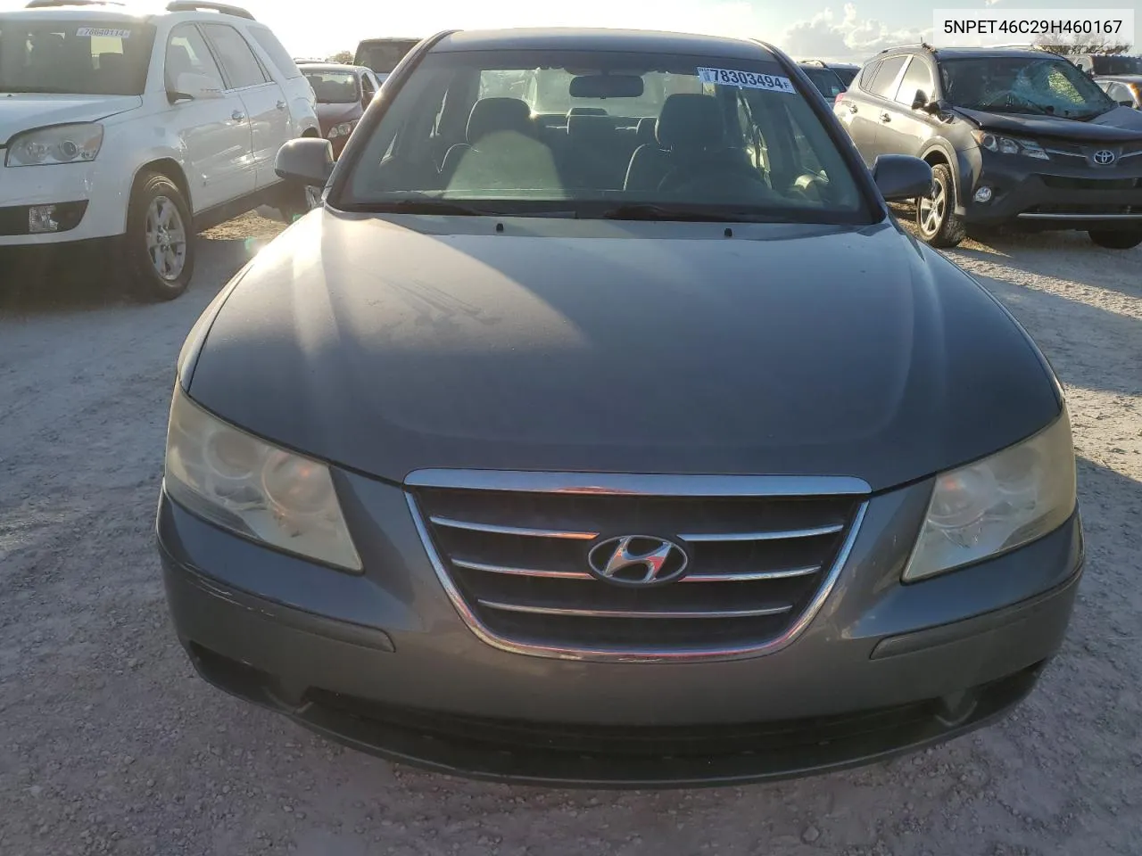 2009 Hyundai Sonata Gls VIN: 5NPET46C29H460167 Lot: 78303494