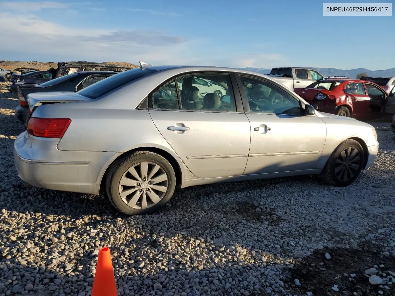 2009 Hyundai Sonata Se VIN: 5NPEU46F29H456417 Lot: 78612114