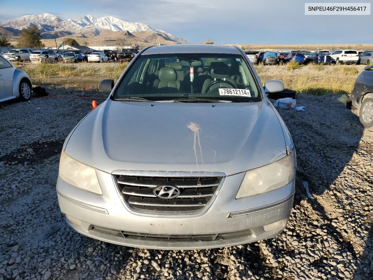 2009 Hyundai Sonata Se VIN: 5NPEU46F29H456417 Lot: 78612114