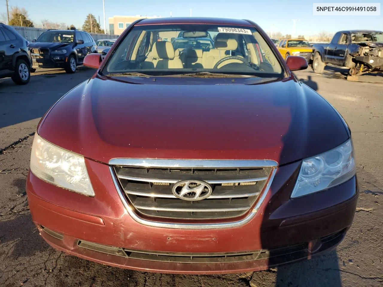 5NPET46C99H491058 2009 Hyundai Sonata Gls