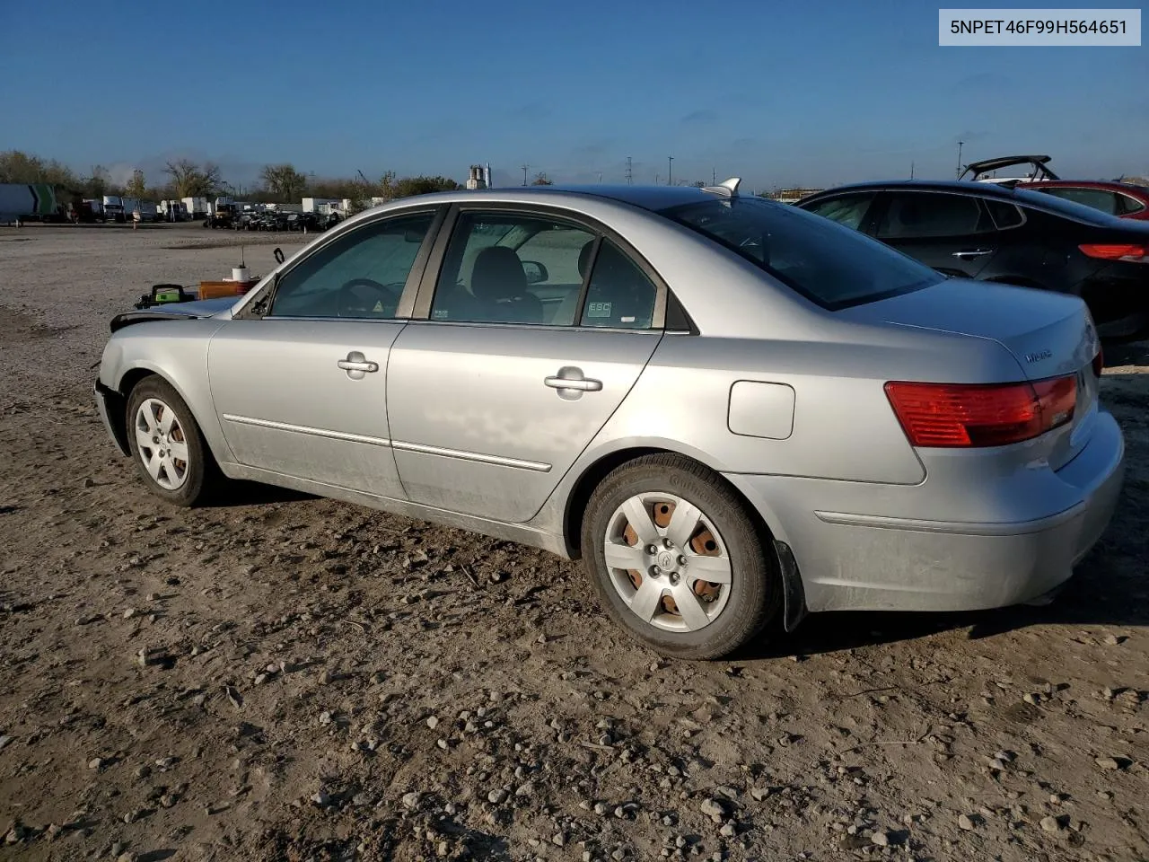 2009 Hyundai Sonata Gls VIN: 5NPET46F99H564651 Lot: 79461884