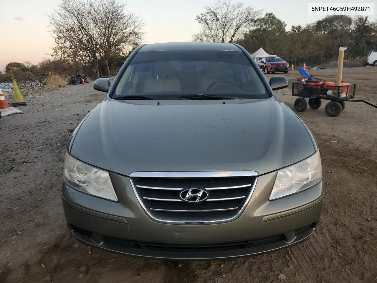 2009 Hyundai Sonata Gls VIN: 5NPET46C59H492871 Lot: 79564404