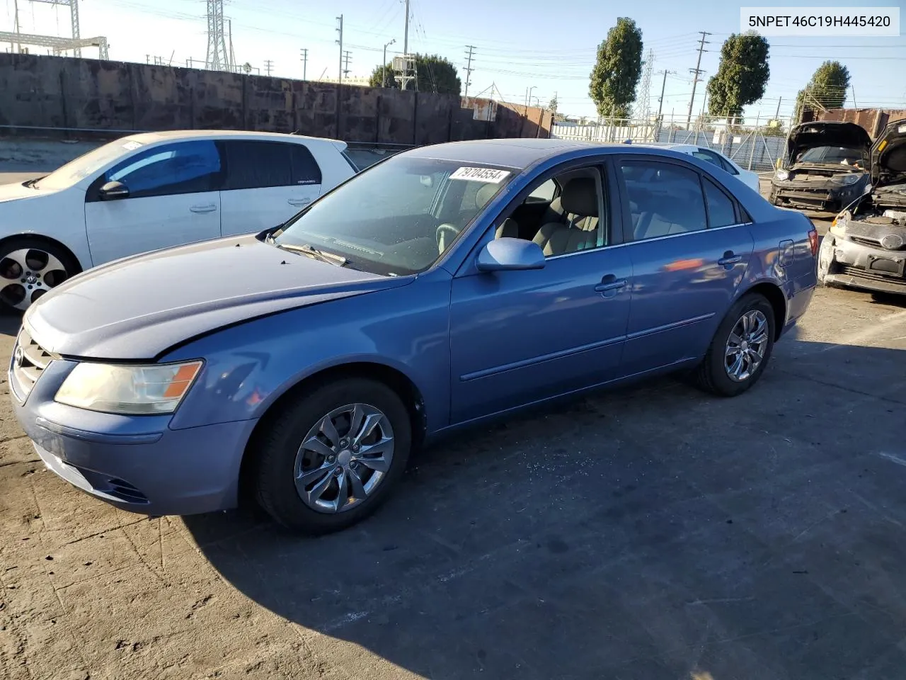 2009 Hyundai Sonata Gls VIN: 5NPET46C19H445420 Lot: 79704554