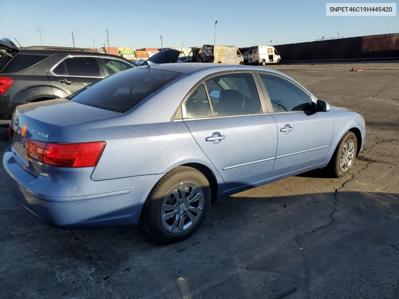 2009 Hyundai Sonata Gls VIN: 5NPET46C19H445420 Lot: 79704554