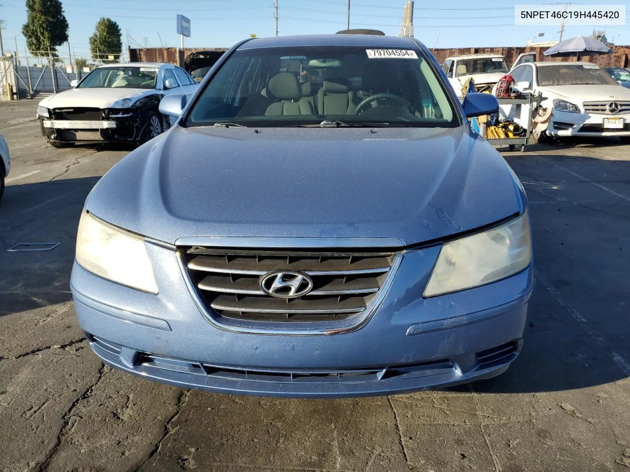 2009 Hyundai Sonata Gls VIN: 5NPET46C19H445420 Lot: 79704554