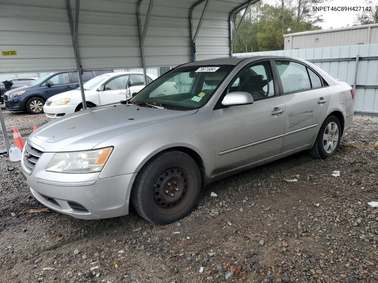 2009 Hyundai Sonata Gls VIN: 5NPET46C89H427142 Lot: 79971684