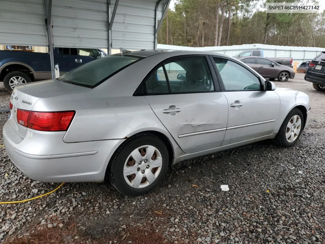 2009 Hyundai Sonata Gls VIN: 5NPET46C89H427142 Lot: 79971684