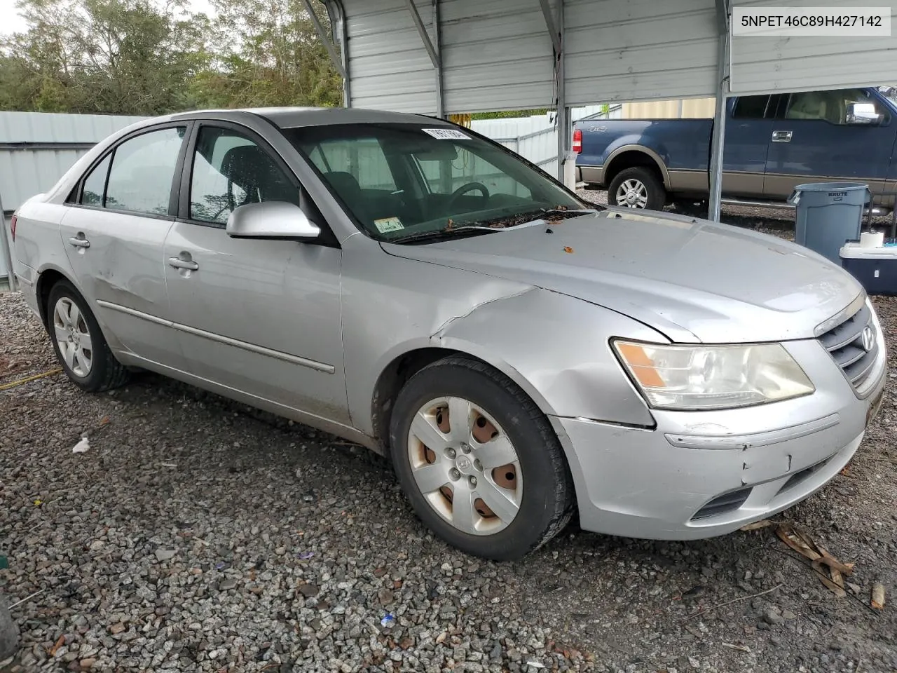 2009 Hyundai Sonata Gls VIN: 5NPET46C89H427142 Lot: 79971684