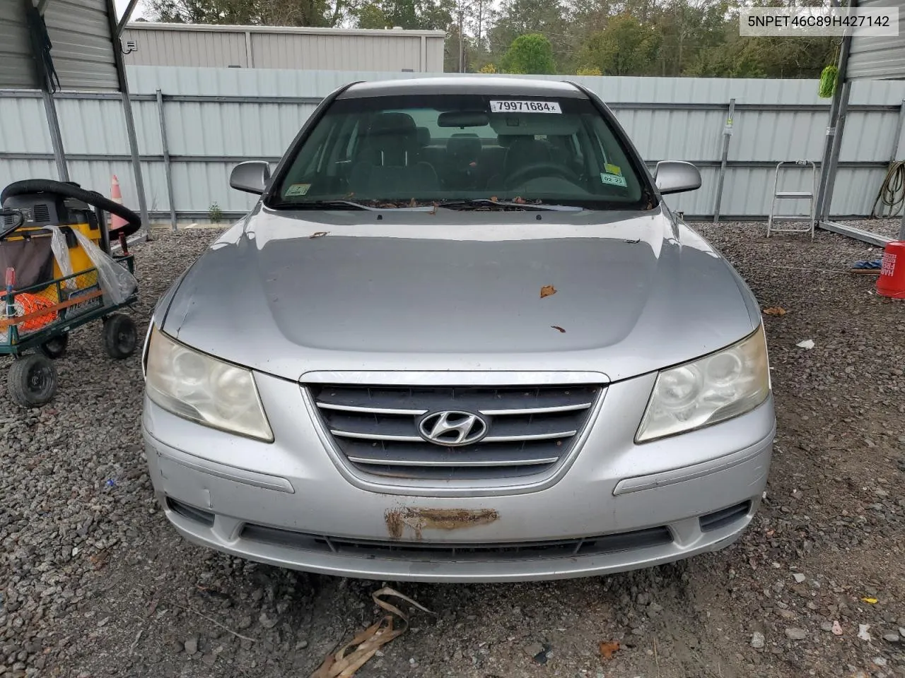 2009 Hyundai Sonata Gls VIN: 5NPET46C89H427142 Lot: 79971684