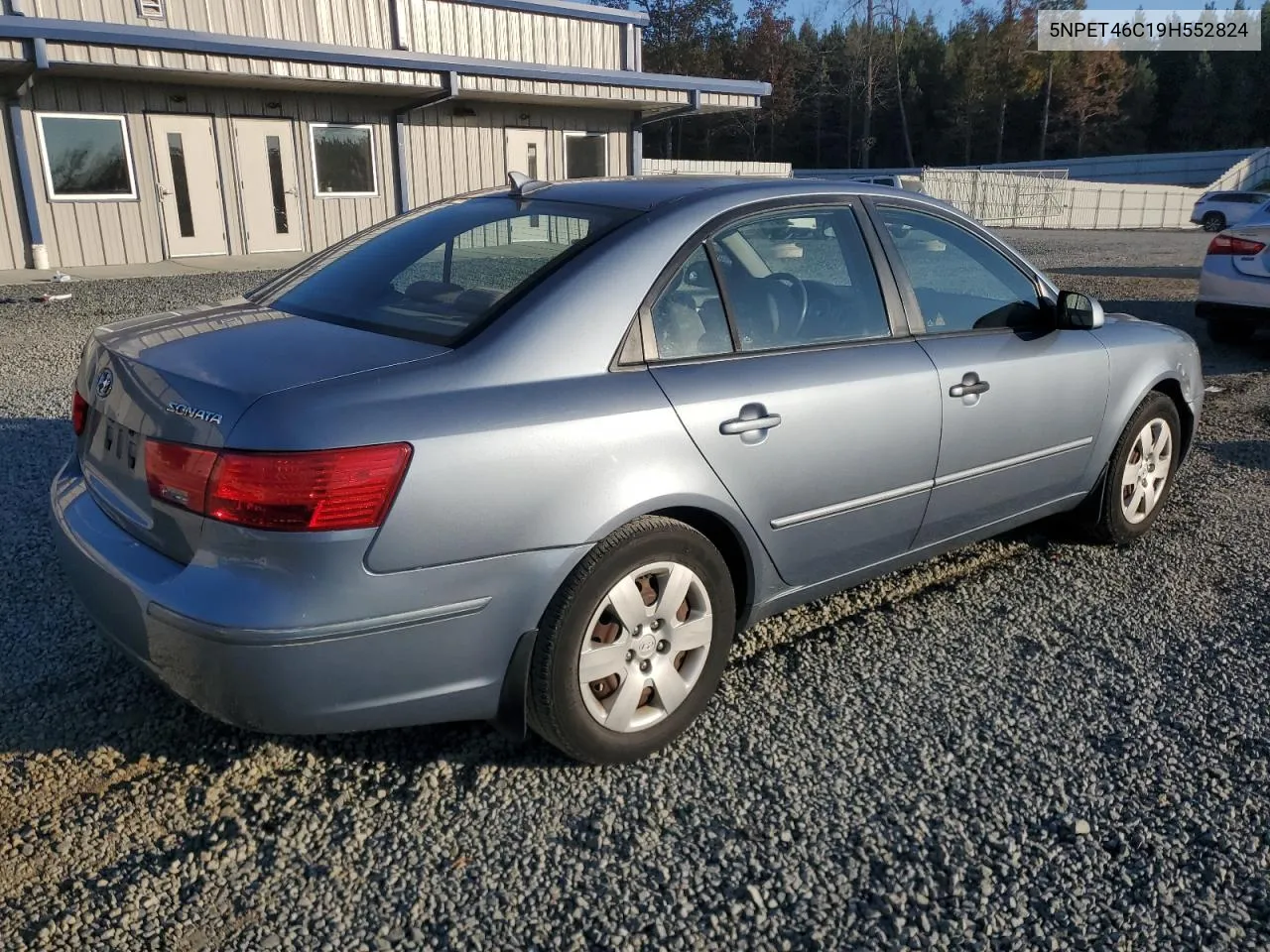 2009 Hyundai Sonata Gls VIN: 5NPET46C19H552824 Lot: 80112434