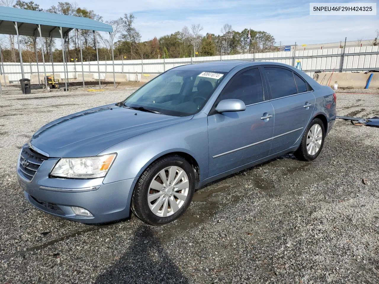 2009 Hyundai Sonata Se VIN: 5NPEU46F29H424325 Lot: 80841074