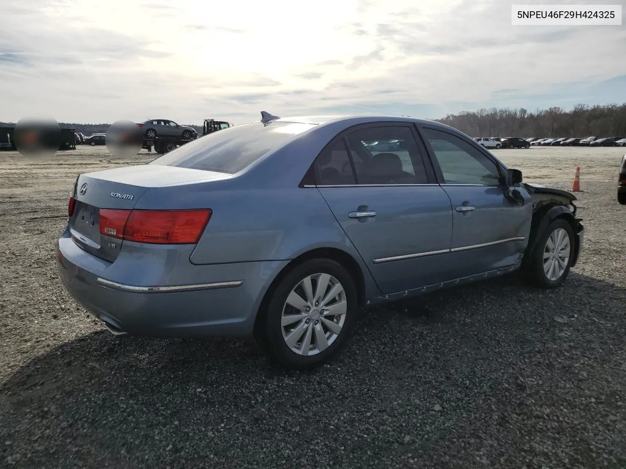 2009 Hyundai Sonata Se VIN: 5NPEU46F29H424325 Lot: 80841074