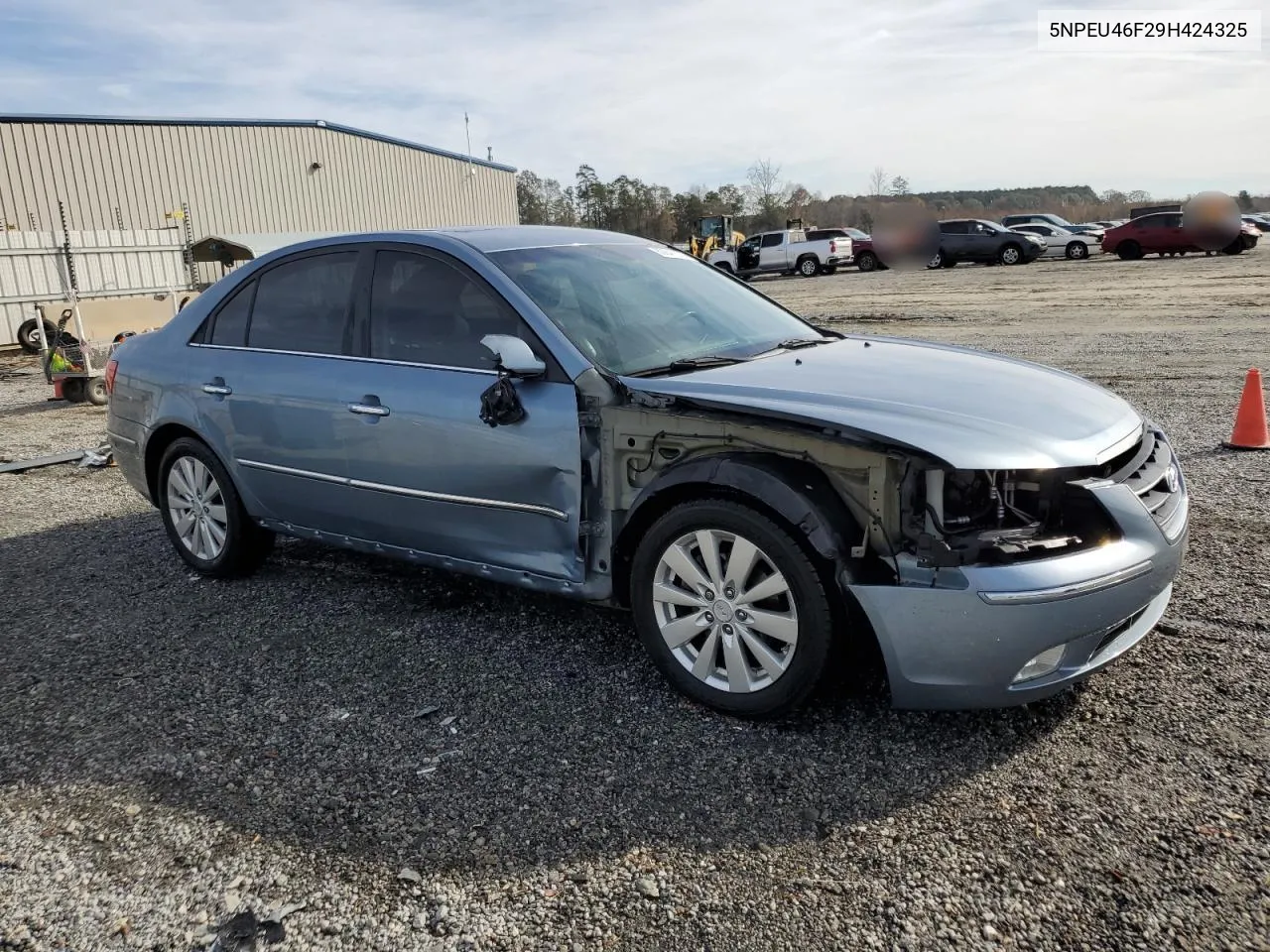 2009 Hyundai Sonata Se VIN: 5NPEU46F29H424325 Lot: 80841074