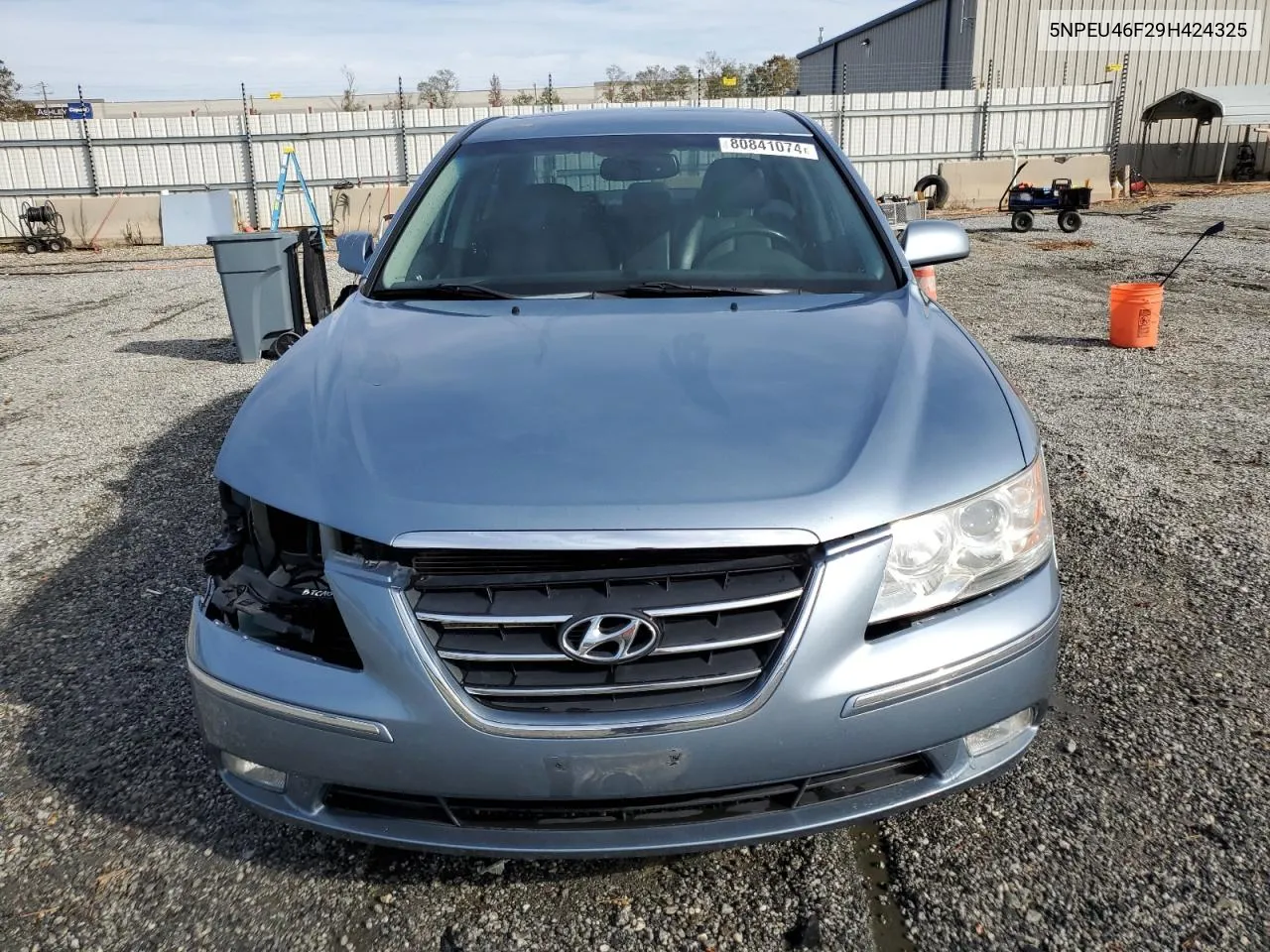 2009 Hyundai Sonata Se VIN: 5NPEU46F29H424325 Lot: 80841074