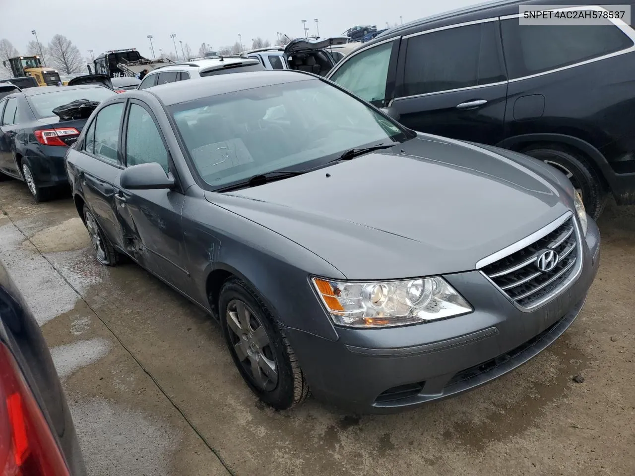 5NPET4AC2AH578537 2010 Hyundai Sonata Gls