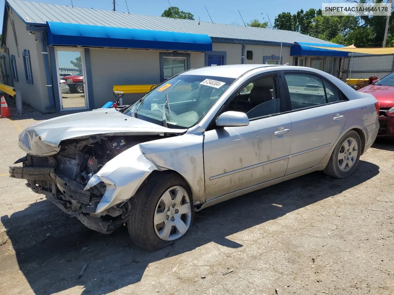 5NPET4AC1AH646178 2010 Hyundai Sonata Gls