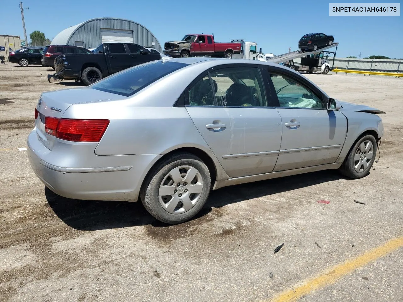 5NPET4AC1AH646178 2010 Hyundai Sonata Gls