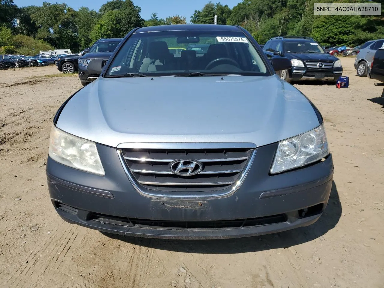 2010 Hyundai Sonata Gls VIN: 5NPET4AC0AH628710 Lot: 68675874