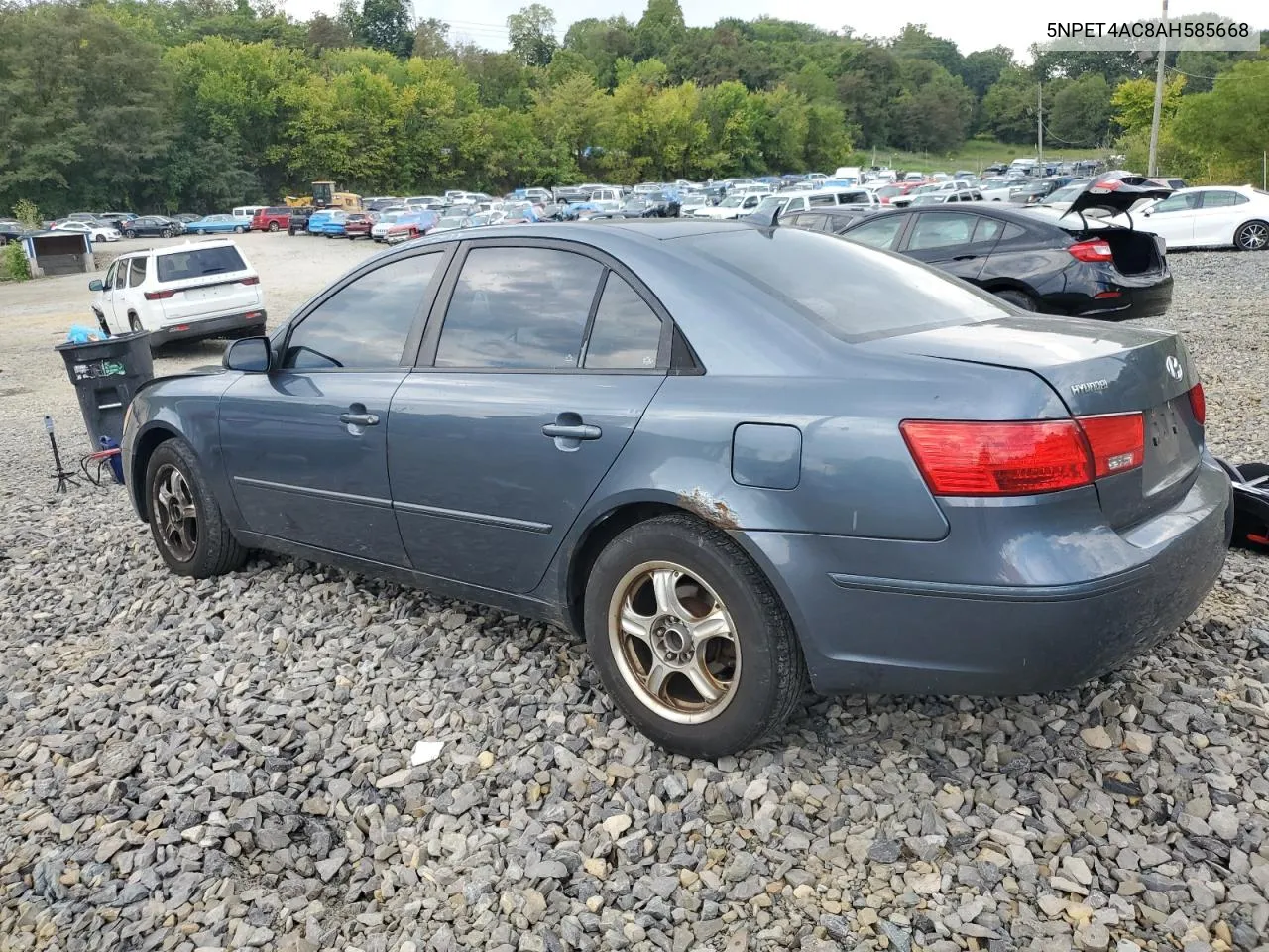 2010 Hyundai Sonata Gls VIN: 5NPET4AC8AH585668 Lot: 69591184