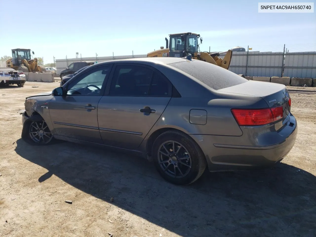 2010 Hyundai Sonata Gls VIN: 5NPET4AC9AH650740 Lot: 70028544