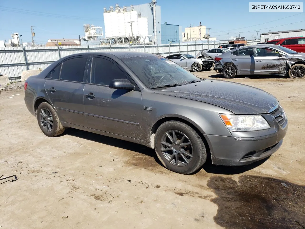 2010 Hyundai Sonata Gls VIN: 5NPET4AC9AH650740 Lot: 70028544