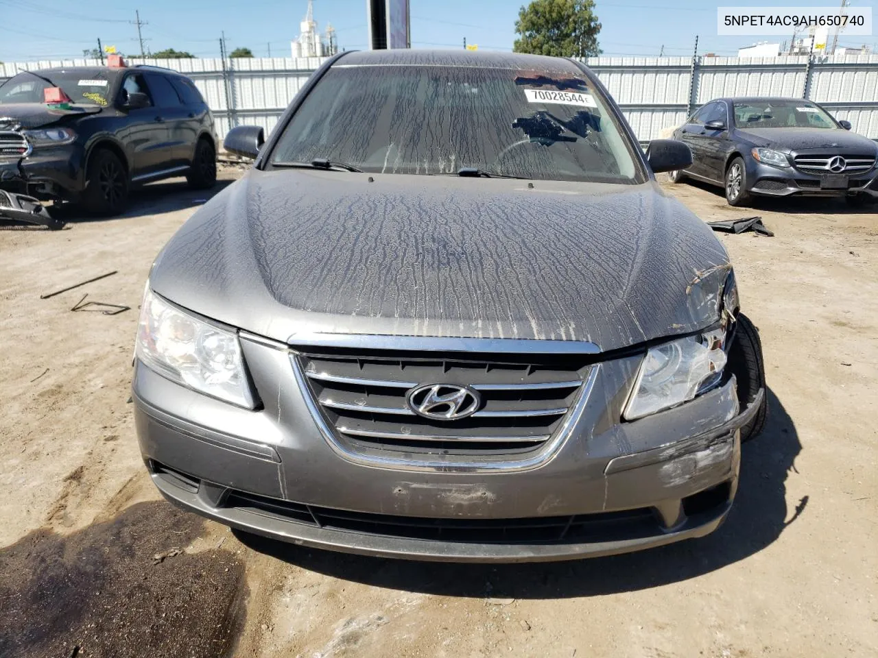 2010 Hyundai Sonata Gls VIN: 5NPET4AC9AH650740 Lot: 70028544