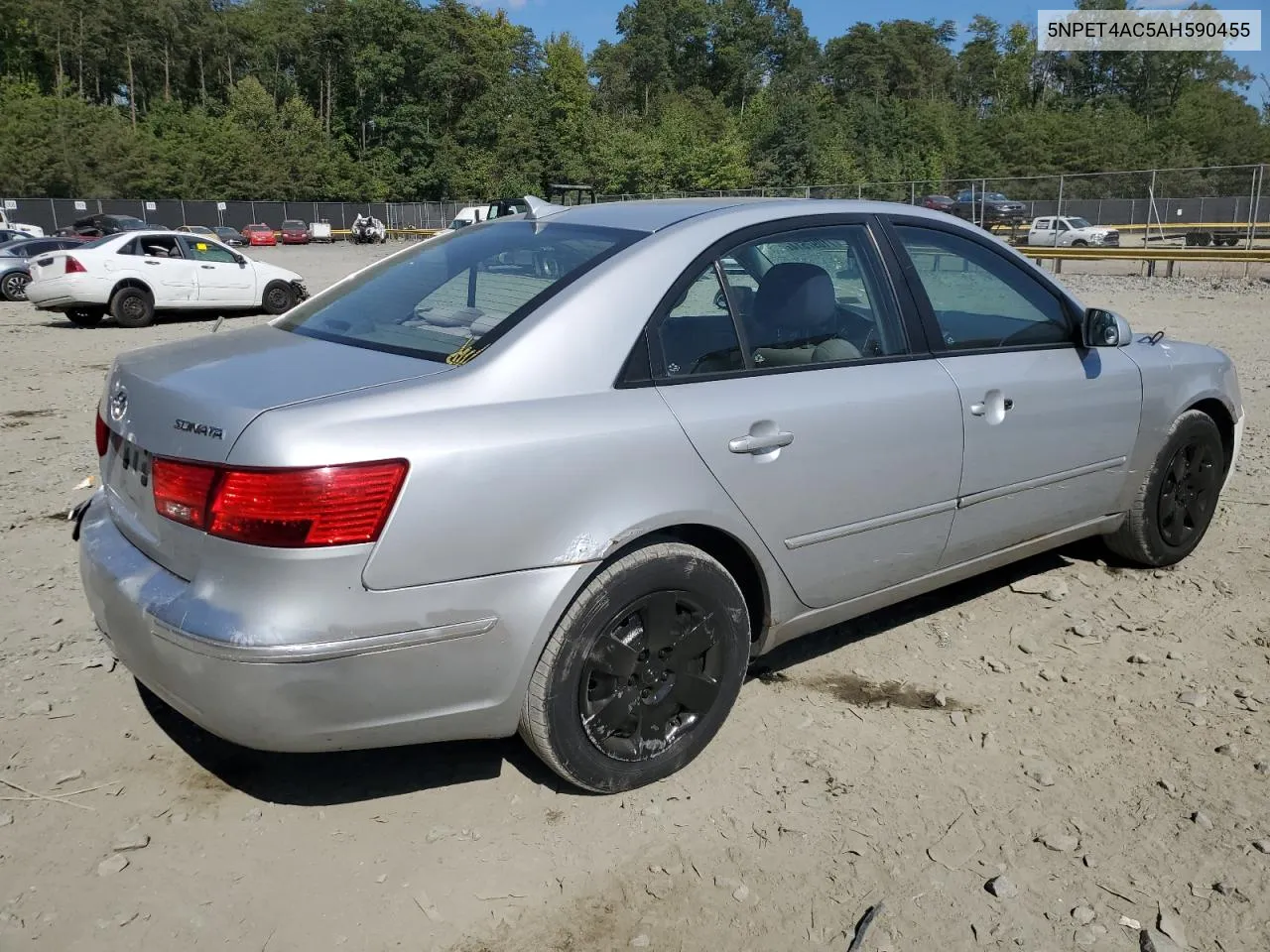 2010 Hyundai Sonata Gls VIN: 5NPET4AC5AH590455 Lot: 71097514