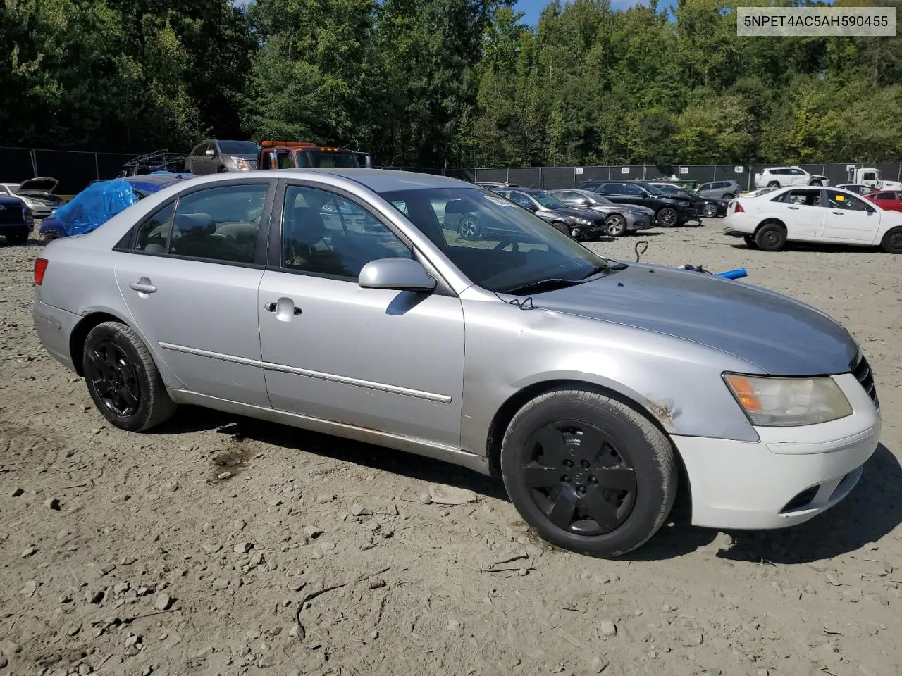 2010 Hyundai Sonata Gls VIN: 5NPET4AC5AH590455 Lot: 71097514