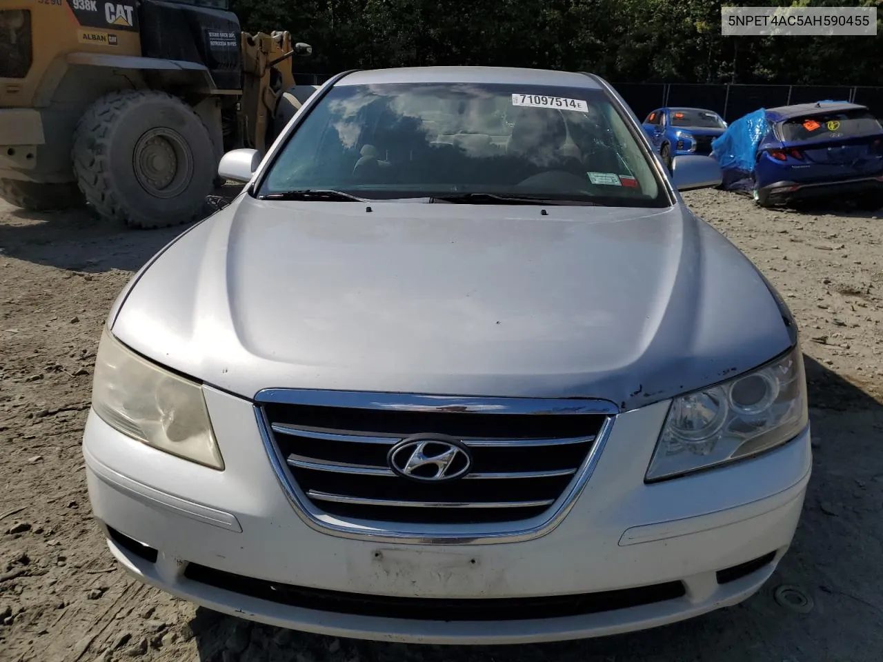 5NPET4AC5AH590455 2010 Hyundai Sonata Gls