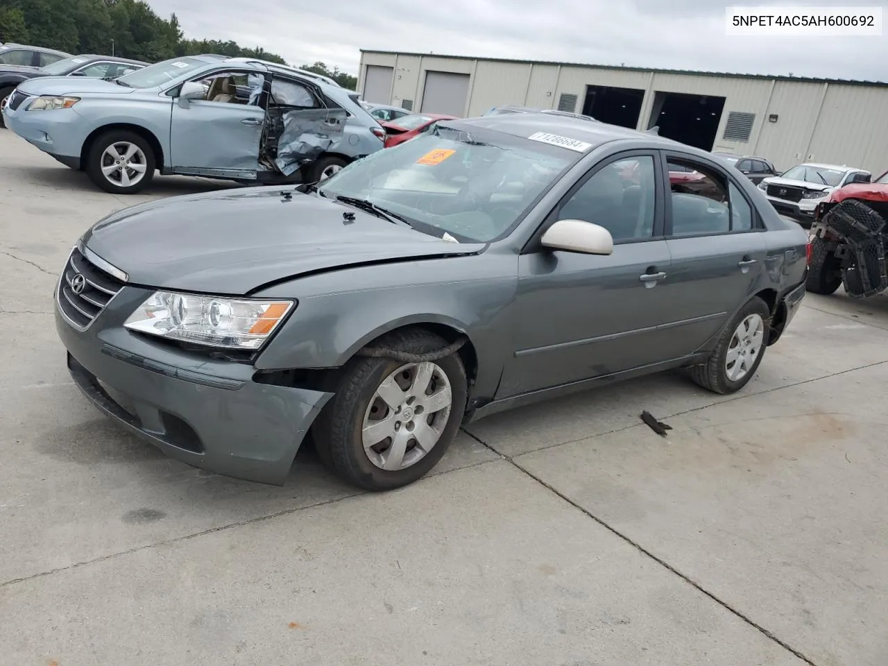 2010 Hyundai Sonata Gls VIN: 5NPET4AC5AH600692 Lot: 71286684