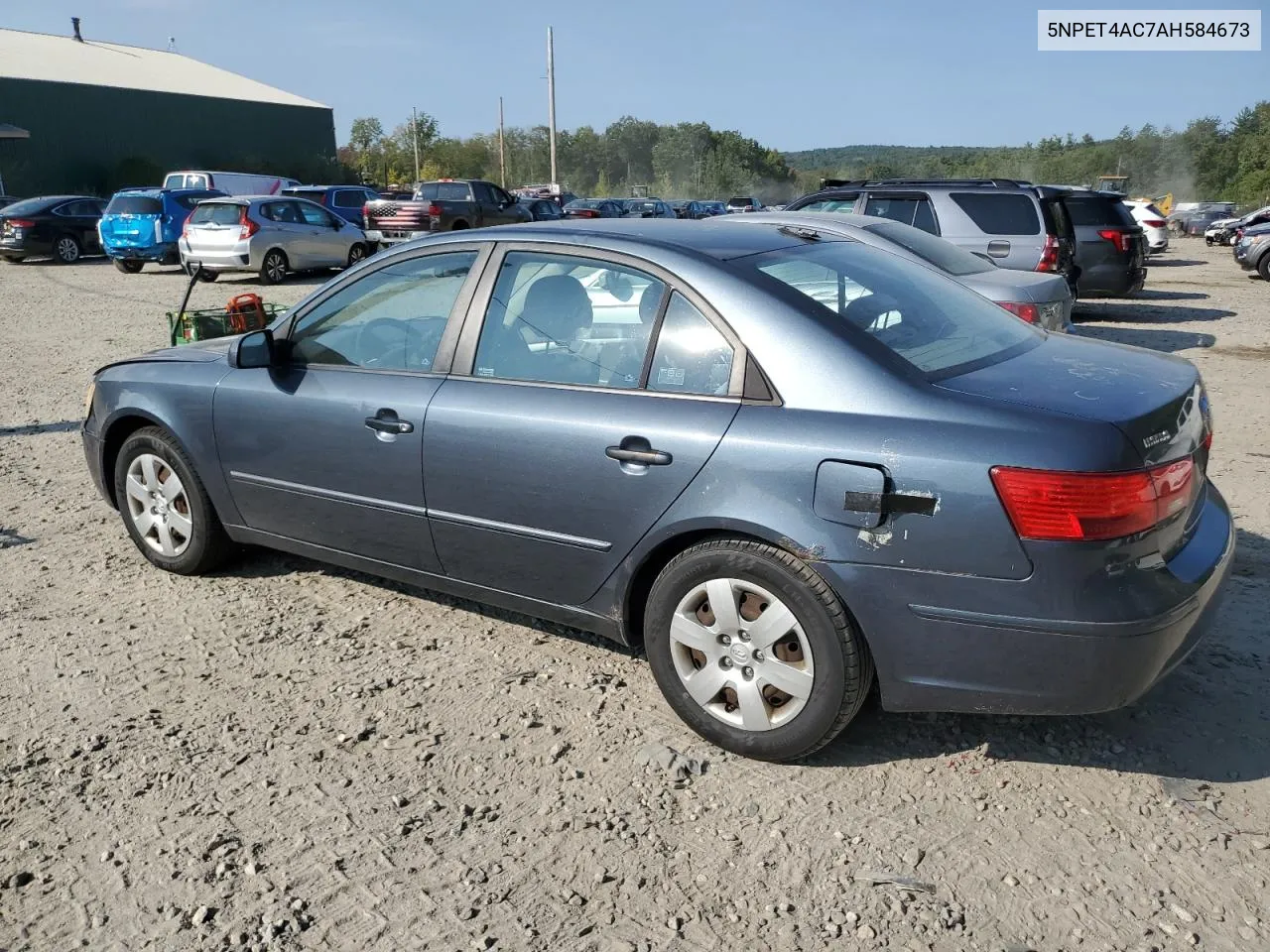 2010 Hyundai Sonata Gls VIN: 5NPET4AC7AH584673 Lot: 71462764