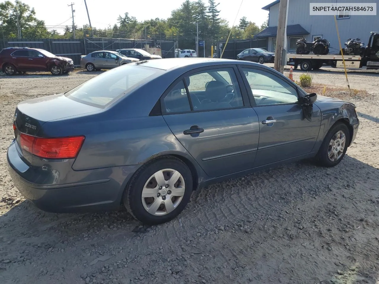 5NPET4AC7AH584673 2010 Hyundai Sonata Gls