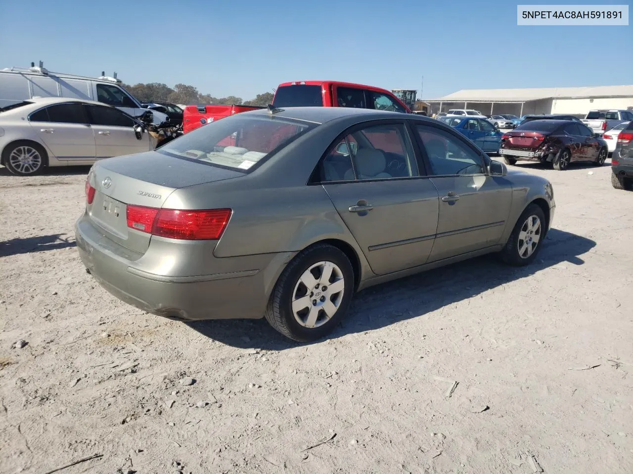 2010 Hyundai Sonata Gls VIN: 5NPET4AC8AH591891 Lot: 71515464