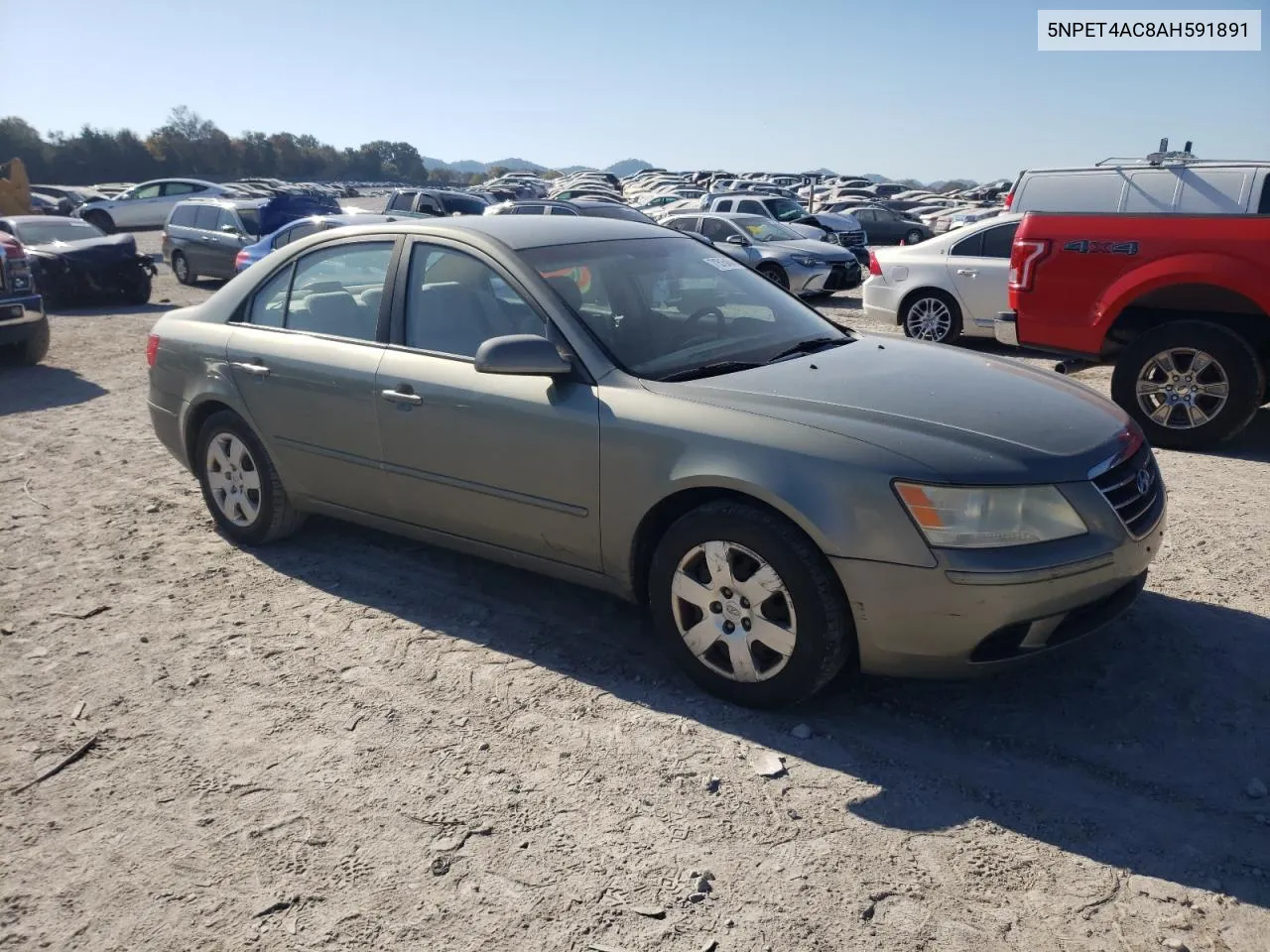 2010 Hyundai Sonata Gls VIN: 5NPET4AC8AH591891 Lot: 71515464