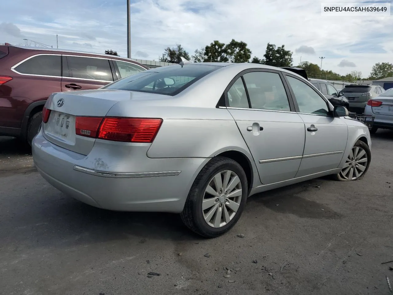 2010 Hyundai Sonata Se VIN: 5NPEU4AC5AH639649 Lot: 72903564