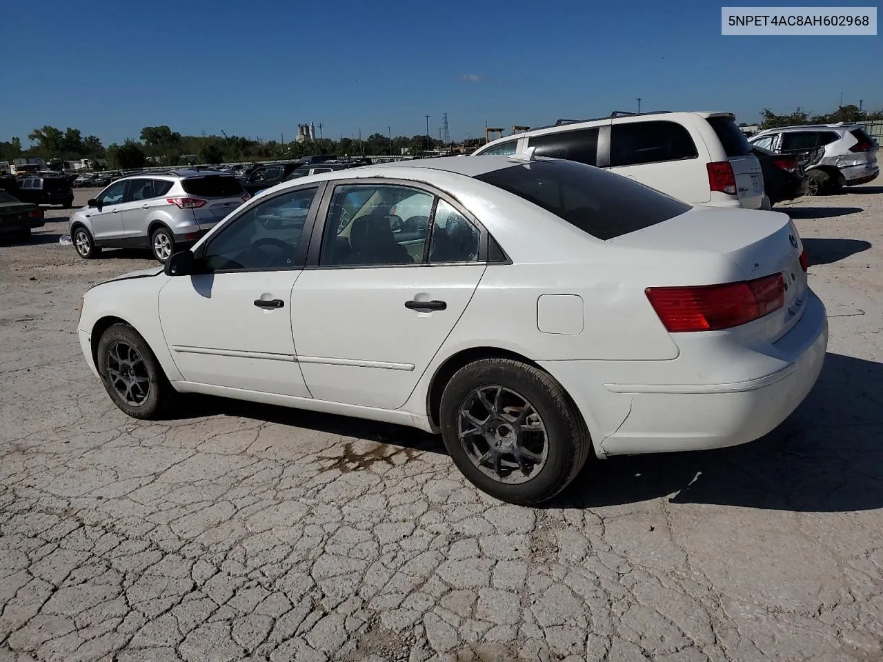 2010 Hyundai Sonata Gls VIN: 5NPET4AC8AH602968 Lot: 73411504