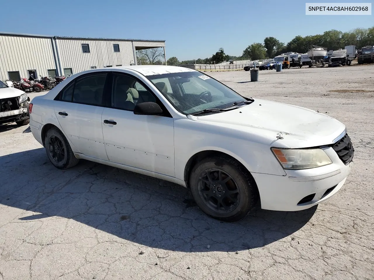 2010 Hyundai Sonata Gls VIN: 5NPET4AC8AH602968 Lot: 73411504