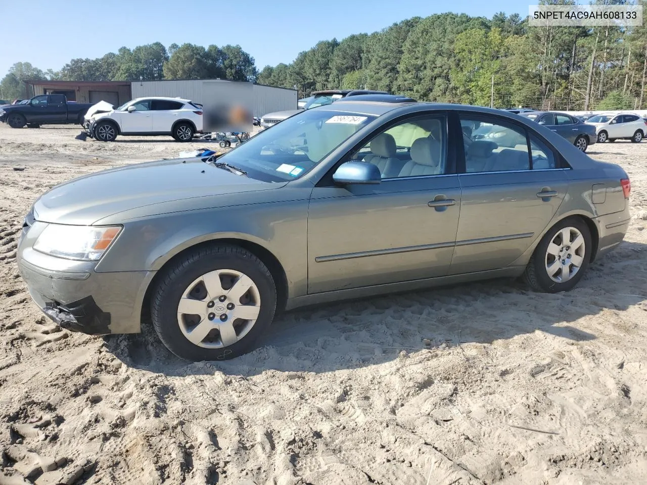 2010 Hyundai Sonata Gls VIN: 5NPET4AC9AH608133 Lot: 73961764