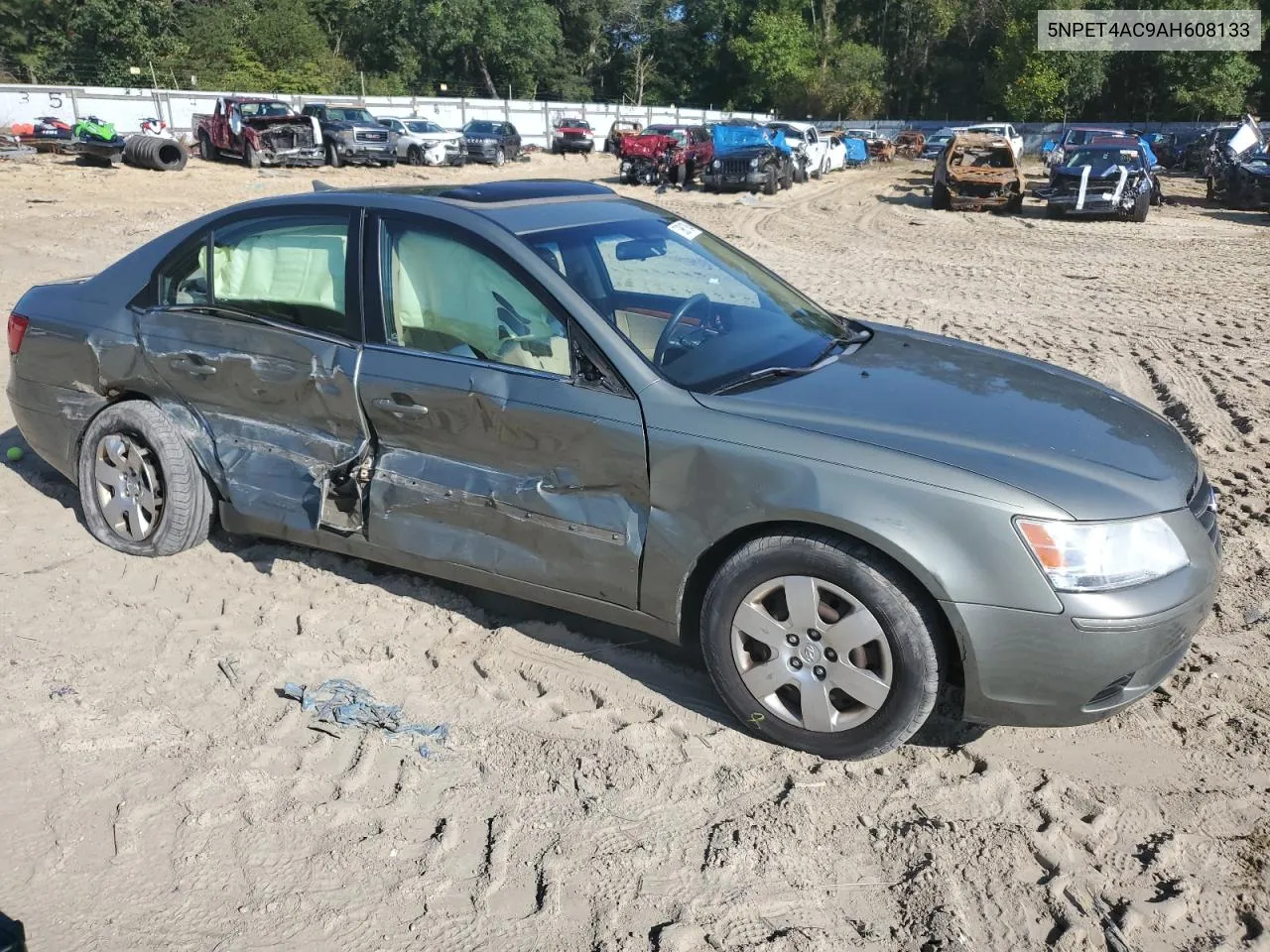 2010 Hyundai Sonata Gls VIN: 5NPET4AC9AH608133 Lot: 73961764