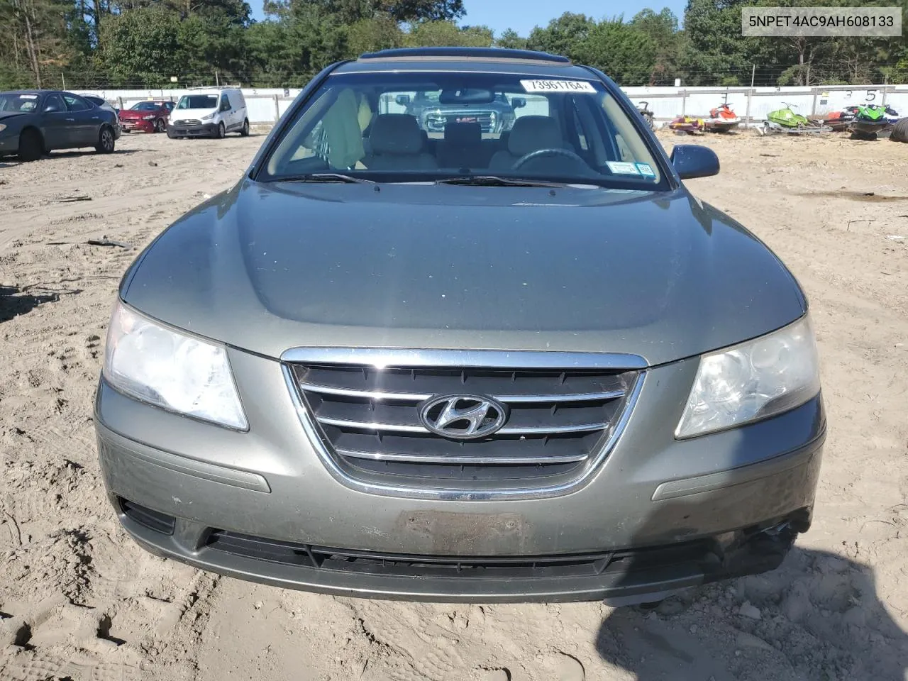 2010 Hyundai Sonata Gls VIN: 5NPET4AC9AH608133 Lot: 73961764