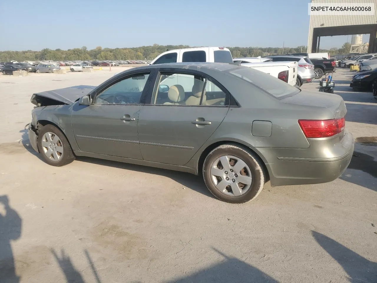 2010 Hyundai Sonata Gls VIN: 5NPET4AC6AH600068 Lot: 73983904