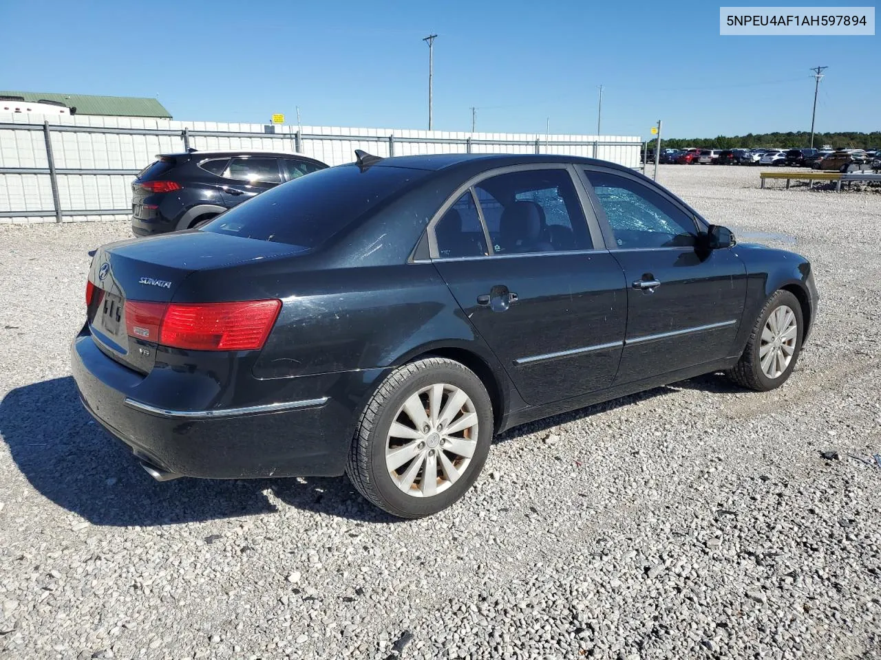 2010 Hyundai Sonata Se VIN: 5NPEU4AF1AH597894 Lot: 74220554